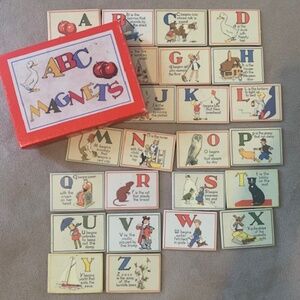 ABC Magnets - Cavallini & Co. San Francisco/ Anthropologie